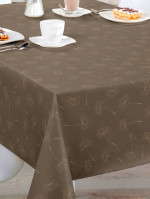 Tafelzeil schermbloem molton taupe