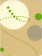 Circle art beige (molton rug)