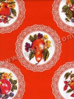 Kantcirkel fruit oranje