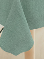 Tafelzeil Whistly Linen zeegroen
