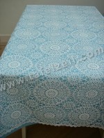 Kant retrocirkel wit opengewerkt