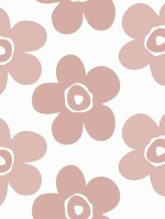 Tafelzeil Lola big flower rosewood