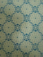 Tafelloper wit madeliefje 50 cm opengewerkt