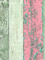 Plakfolie sloophout roze-turquoise
