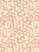 Plakfolie madeliefje oudroze