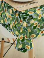 Tafelkleed Avocado sky blue