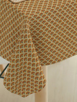 Tafelkleed Leaflora maïsgeel