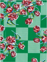 Tulp op ruit middengroen mex