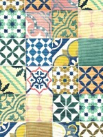 Tegelprint Faro pastel 280