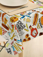 Blond tafelzeil- Snack Attack