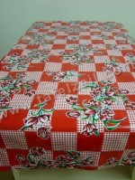 Tulp op ruit rood mex