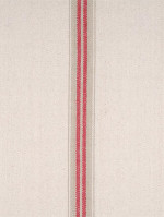 Tafelkleed Country streep rood