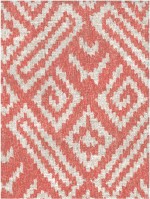 Kleine ikat zachtrood gtl