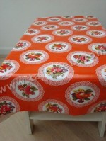 Kantcirkel fruit oranje