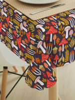 Tafelkleed Botanic autumn mushrooms