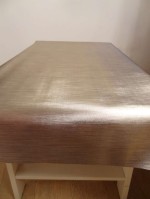 Tafelzeil metallic goud pat.
