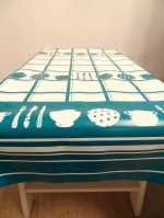 Keukengerei ruit petrol  