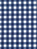 Tafelzeil ruitje donkerblauw 14 mm