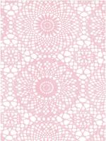 Plakfolie contour roze hoogglans