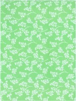 Plakfolie bloesemtakje groen