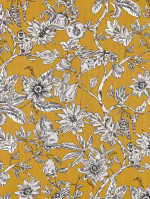 Tafelkleed Oulivié mosterd geel