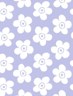 Lola small big flower lavender