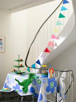 Tafelzeil Lola big flower nautic