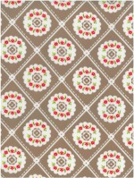 Brocante flower diamond naturel pvc 