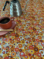 Tafelkleed Pleun oranje