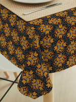 Afro tafelkleed Zuri bruin