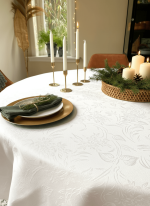 Tafelkleed Sissy jacquard offwhite