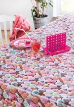 Tafelzeil zoete hartjes