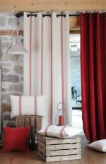 Tafelkleed Country streep rood