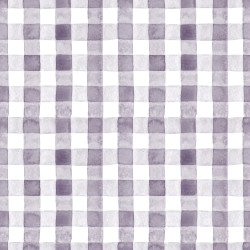 Tafelkleed ruitje aquarel mauve paars