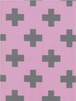 Cross pink-grey 280