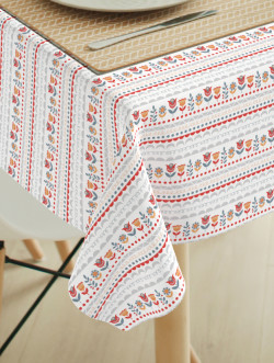 Scandi flower-stripe