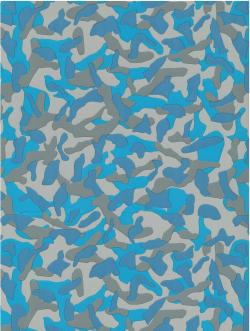 Plakfolie camouflage blue