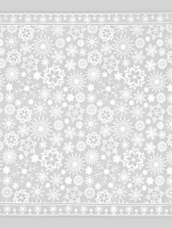 Tafelloper kant snowflake