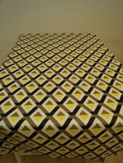 Graphic triangles grijs-geel gtl 280 cm 