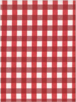 Ruitje rood 15 mm geweven gtl