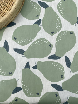 Tafelzeil Pears misty green