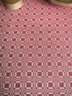 Pompdoek rood