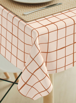 Cozy grid beige