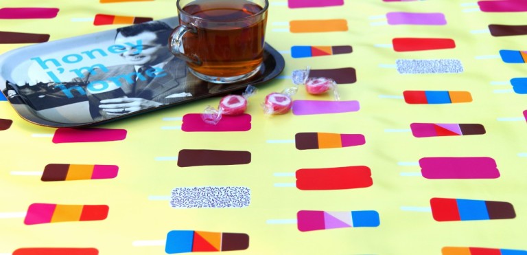 Multicolour tafelzeil