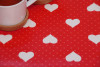 Heart red-white