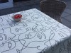 Faces linen black