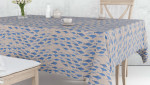 Tafelkleed Sardine lino blue