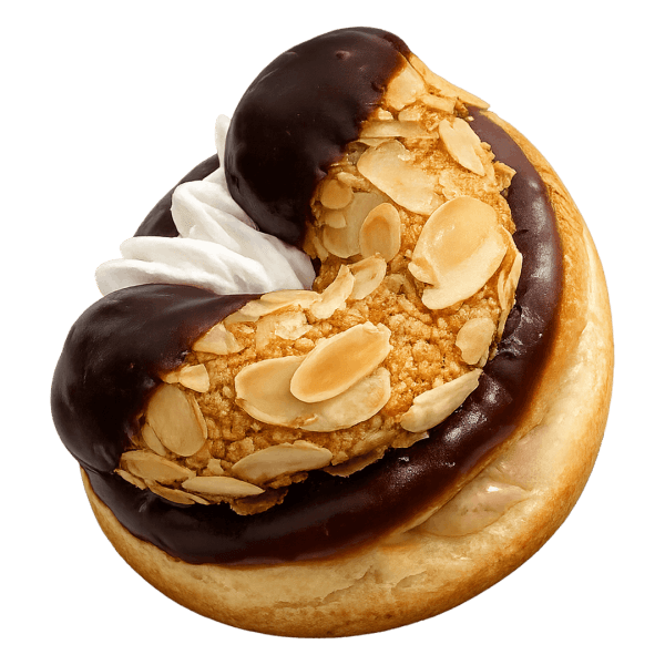 Mandelhörnchen donut