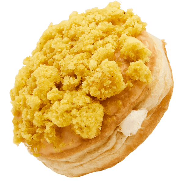 Orange Winter Spice donut