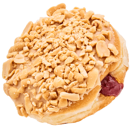 Peanut Butter Jelly donut